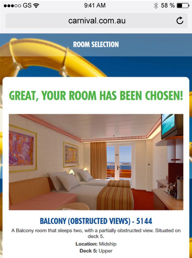 Room selection
